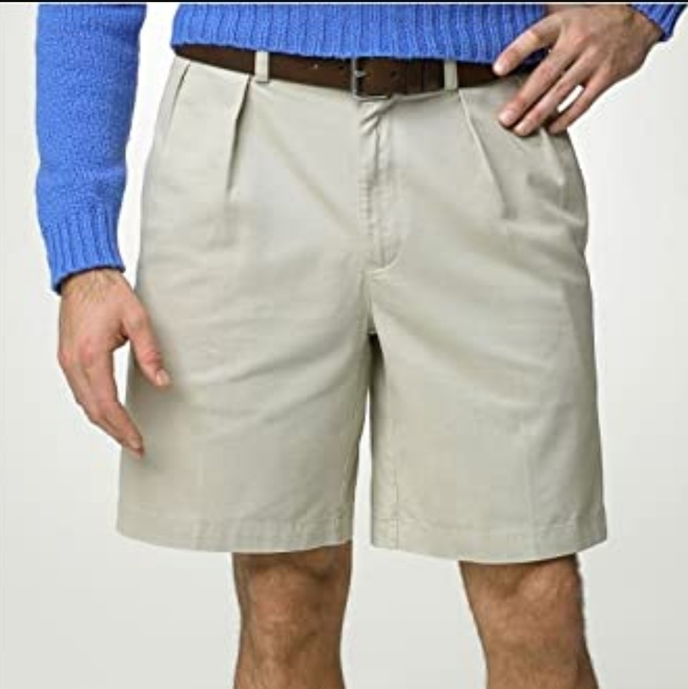 Polo by Ralph Lauren Pleated Tyler Shorts Size 35